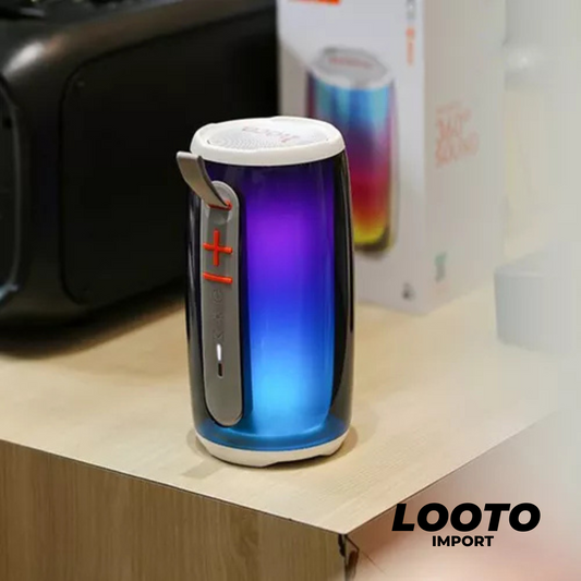 🏖️PARLANTE PLAYERO BLUETOOTH SUBWOOFER EFECTO FLAMA🔥