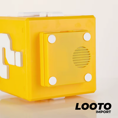 🌟LAMPARA CUBO CON SONIDO DE MONEDA 🎮💡✨